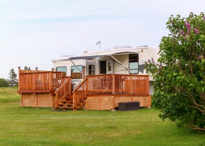 Fifth Wheel's A Charm - Cozy RV Short Term Vacation Rental in Murray Corner, New Brunswick