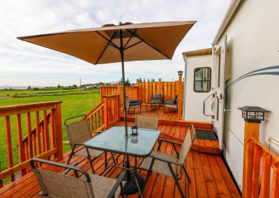 Fifth Wheel's A Charm - Cozy RV Short Term Vacation Rental in Murray Corner, New Brunswick