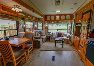 Fifth Wheel's A Charm - Cozy RV Short Term Vacation Rental in Murray Corner, New Brunswick