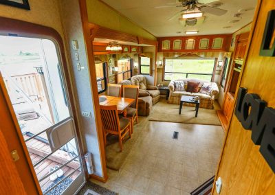 Fifth Wheel's A Charm - Cozy RV Short Term Vacation Rental in Murray Corner, New Brunswick