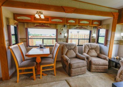 Fifth Wheel's A Charm - Cozy RV Short Term Vacation Rental in Murray Corner, New Brunswick