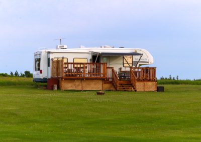 Fifth Wheel's A Charm - Cozy RV Short Term Vacation Rental in Murray Corner, New Brunswick