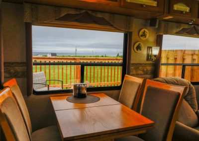 Fifth Wheel's A Charm - Cozy RV Short Term Vacation Rental in Murray Corner, New Brunswick