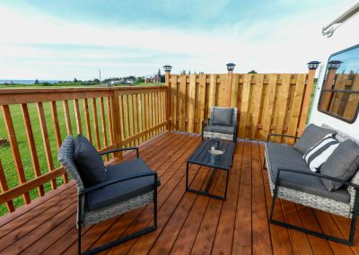 Fifth Wheel's A Charm - Cozy RV Short Term Vacation Rental in Murray Corner, New Brunswick