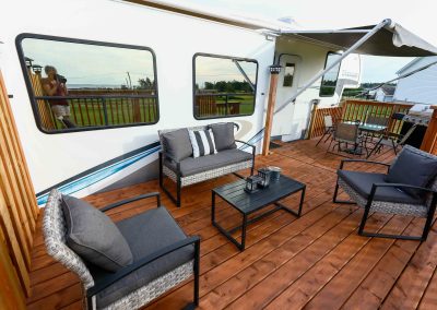 Fifth Wheel's A Charm - Cozy RV Short Term Vacation Rental in Murray Corner, New Brunswick