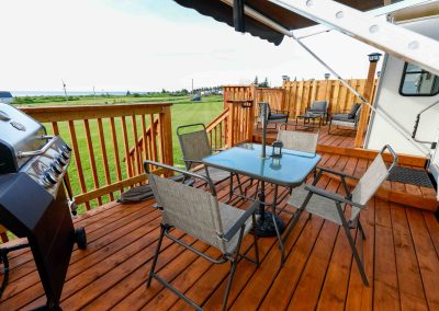 Fifth Wheel's A Charm - Cozy RV Short Term Vacation Rental in Murray Corner, New Brunswick